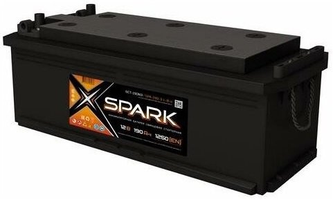

Автомобильный аккумулятор Spark R+ SPA190-3-L-K-o (190 А·ч)