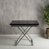 Стол-трансформер Levmar Apollo D23/S59 (венге/серебро опоры)