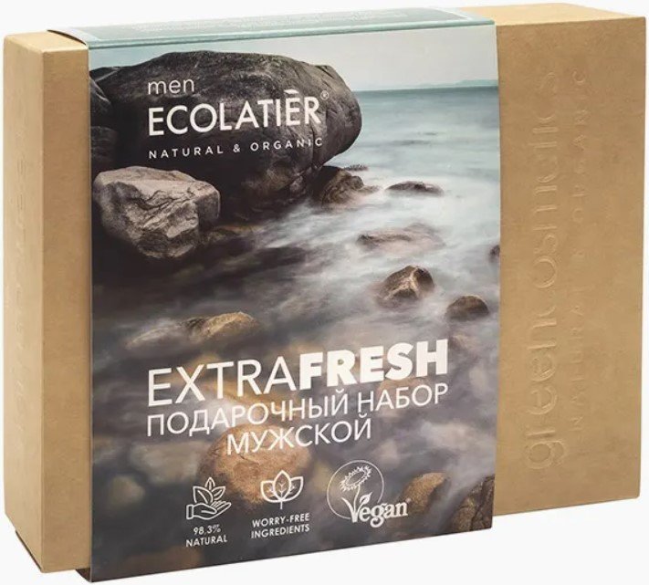

Подарочный набор Ecolatier Extra Fresh for MEN шампунь+гель для душа
