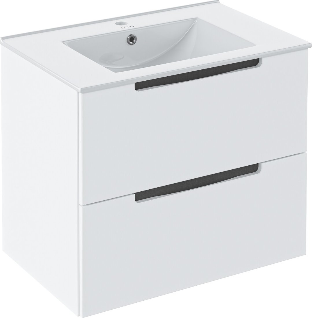

Runo Тумба под умывальник Lina 70 Дублин 70 (подвесная, белый)