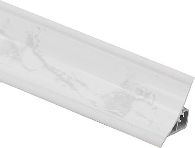 

Плинтус El-mech-plast fs37344 (мрамор леванто белый)