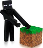 Minecraft Enderman Странник края с аксессуарами