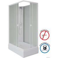 Душевая кабина Niagara Promo P100/80/26Q/MT/BK 100x80x215