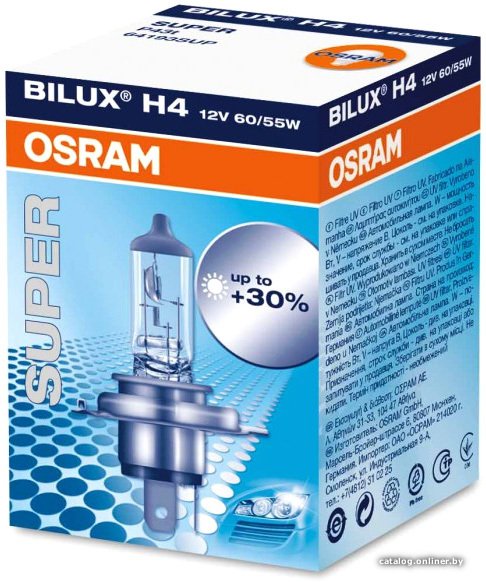 Галогенная лампа Osram H4 Super 1шт 64193SUP