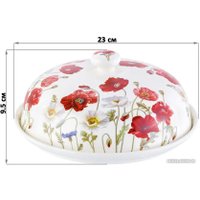 Блюдо Elan Gallery Маки 420325