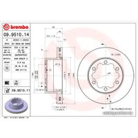  Brembo 09951014