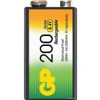 Аккумулятор GP 9V 200mAh