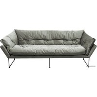 Диван Brioli Анико трехместный (велюр, B8 светло-серый)