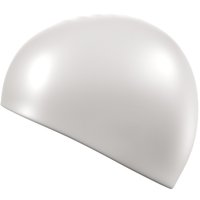 Шапочка для плавания Mad Wave Standart Cap Silicone (белый)