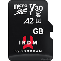 Карта памяти GOODRAM IRDM microSDXC IR-M2AA-0640R12 64GB (с адаптером)