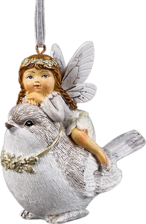 

Елочная игрушка Erich Krause Decor. Дюймовочка на птице 59006