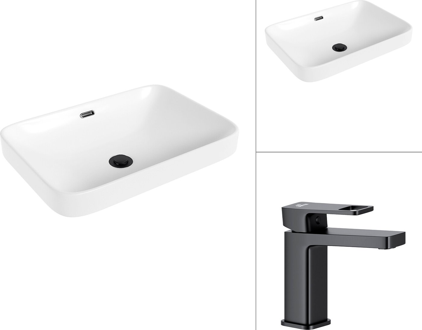 

Умывальник Lauter 21441A + Cascade 21СК655BS