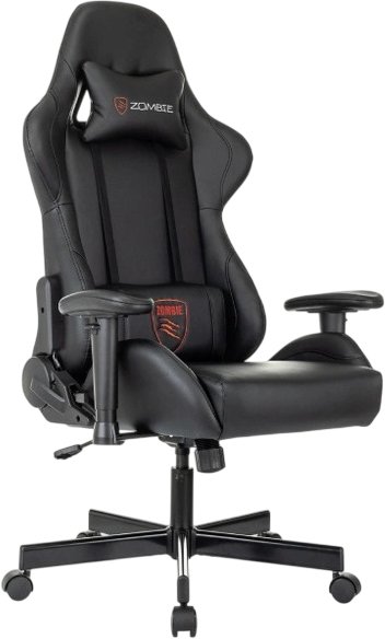 

Игровое (геймерское) кресло Zombie 790 Eco (экокожа, черный)