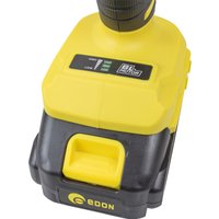 Ударная дрель-шуруповерт Edon Super AD-21PBL (с 2-мя АКБ, кейс)