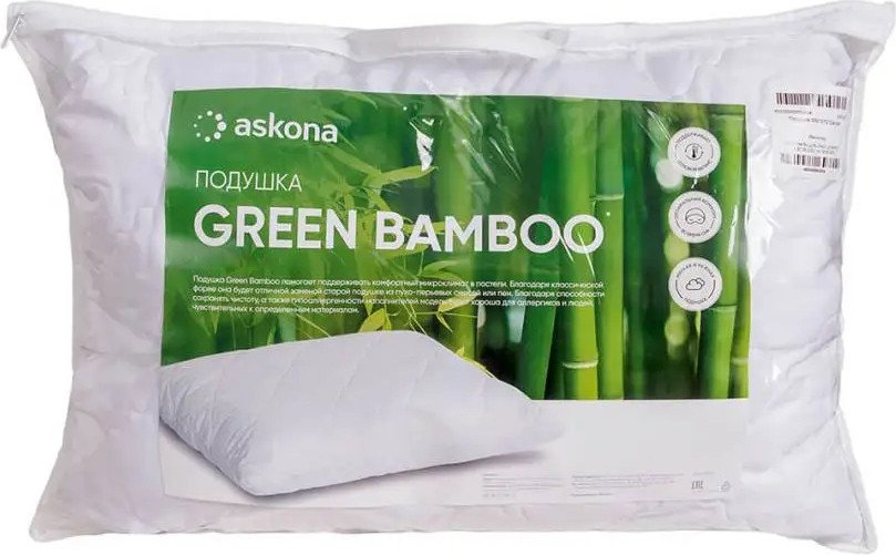 

Спальная подушка Askona Green Bamboo 70x70