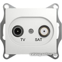 Розетка телевизионная Schneider Electric Glossa GSL000197 (белый)