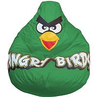 Кресло-мешок Flagman Груша Макси XXL Angry Birds Г2.1-047 (зеленый)