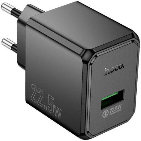 Сетевое зарядное Hoco CS17A (черный)