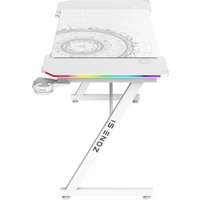 Геймерский стол Zone51 Trine 140 RGB White
