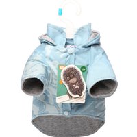 Дождевик для животных Triol Союзмультфильм Ежик-мечтатель 12261424 (S, пепельно-голубой)