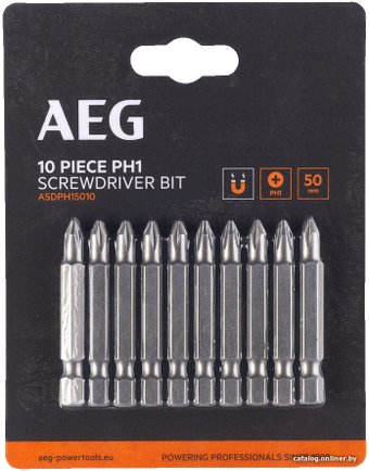 Набор бит AEG Powertools 4932479513 (10 шт)