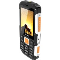 Телефон Olmio X14 (черный/оранжевый)