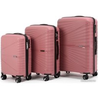 Чемодан-спиннер Pride PP-9702 (S, пудровый)