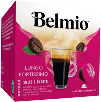 Кофе в капсулах Belmio Lungo Fortissimo Dolce Gusto 16 шт
