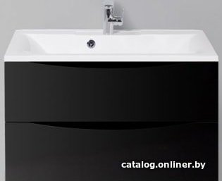 BelBagno Тумба под умывальник Marino-800-2C-SO-NL-P (nero laccato lucido)