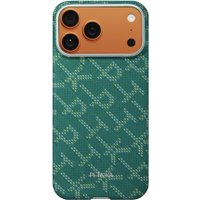 Чехол для телефона Pitaka PTK Leaping для iPhone 17 Pro (Gold Green PitaTap)
