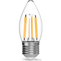 Светодиодная лампочка Gauss Filament Свеча 11W 810lm 2700К Е27 LED 1/10/50 103802111