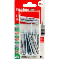 Дюбель-гвоздь Fischer UX 6 x 50 R S 90878 (10 шт)