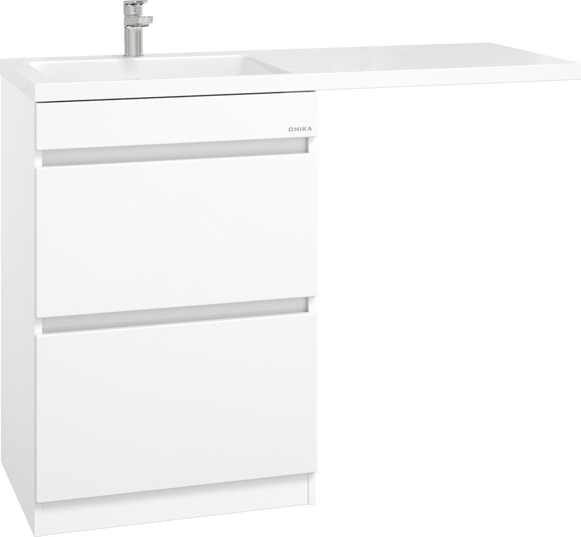 

Onika Тумба с умывальником Милтон 48 104801 + Marko Марсал 110 L