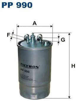 

Топливный фильтр Filtron PP990