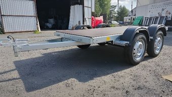 Одноосный прицеп AvtoS A30М2B (3000x1300x, R16, ресс. AL-KO)