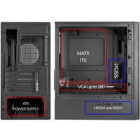 Корпус Ginzzu CL401