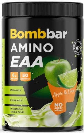 

Комплекс Bombbar Amino EAA (300г, яблоко/лайм)