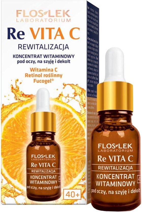 

Floslek Vitamin Concentrate Under Eyes and Neck 15 мл