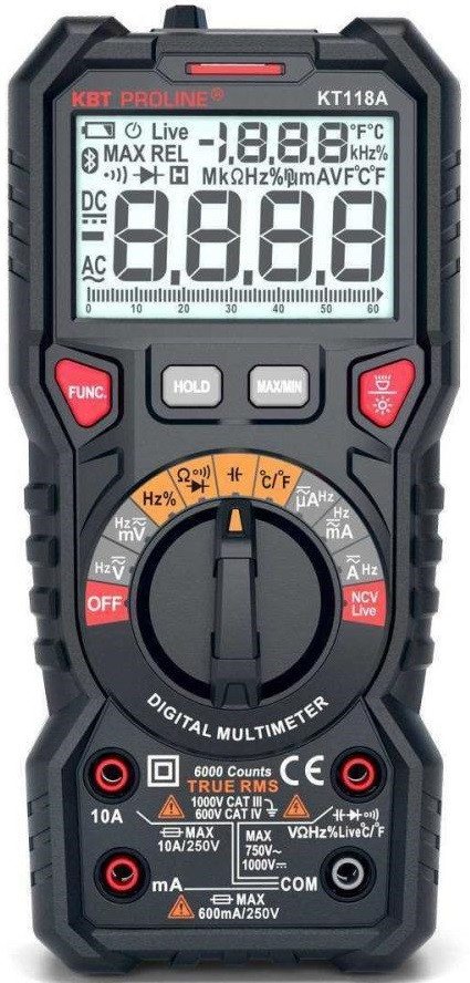 Мультиметр КВТ PROLINE KT 118A 79126