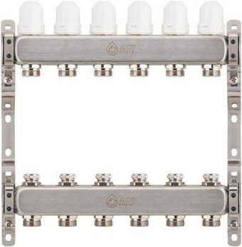 Труба AV Engineering Коллекторная группа AVE16200106K (6 выходов)