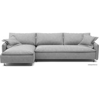Угловой диван Савлуков-Мебель Next 210039 (светло-серый)