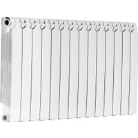 Биметаллический радиатор Теплоприбор БР1 500/90 (14 секций)
