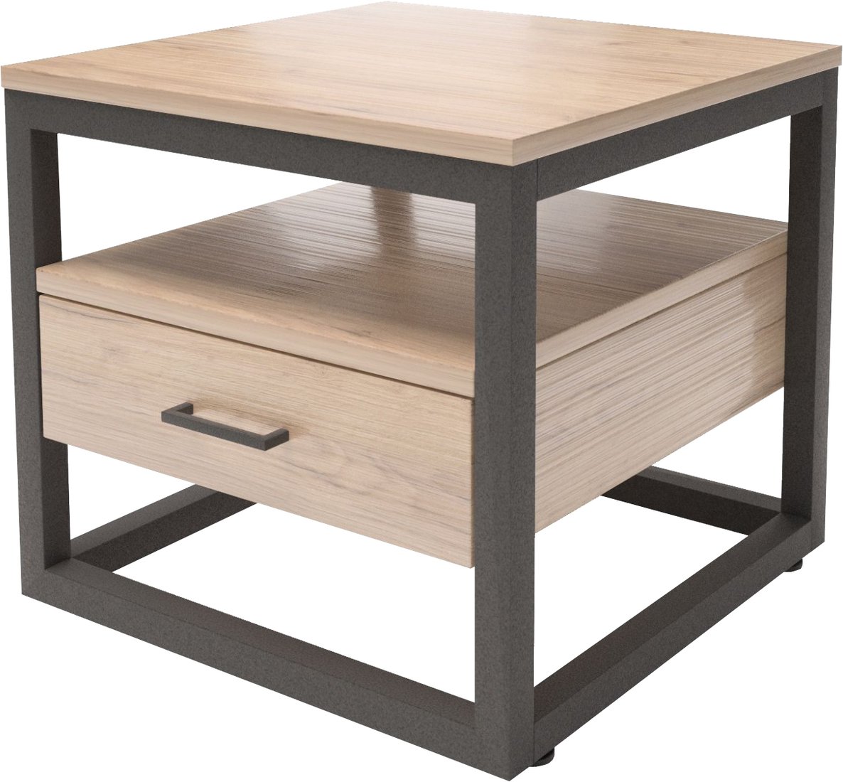 

Тумба Millwood Neo Loft TM3 Л (дуб табачный Craft-металл черный)