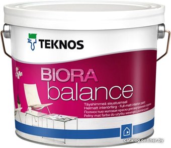 Краска Teknos Biora Balance 2.7л (база 3)