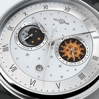 Наручные часы HVILINA Star Chronicle Mechanical Silver Space