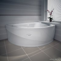 Ванна Radomir Альбена 168x120L 1-01-2-1-1-015К (белый, хром)