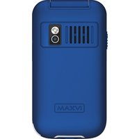 Кнопочный телефон Maxvi E5 up (синий)