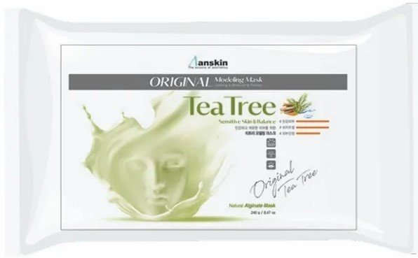 

Anskin Маска для лица альгинатная Original Teatree Modeling Mask пакет (240 г)