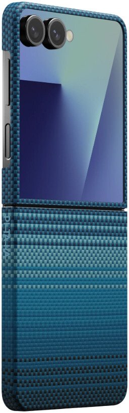 

Чехол для телефона Pitaka Ultra-Slim для Galaxy Z Flip7 (Moonrise)