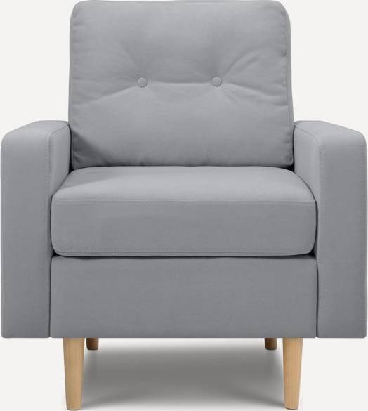 Интерьерное кресло Divan Динс 235319 (Velvet Silver)